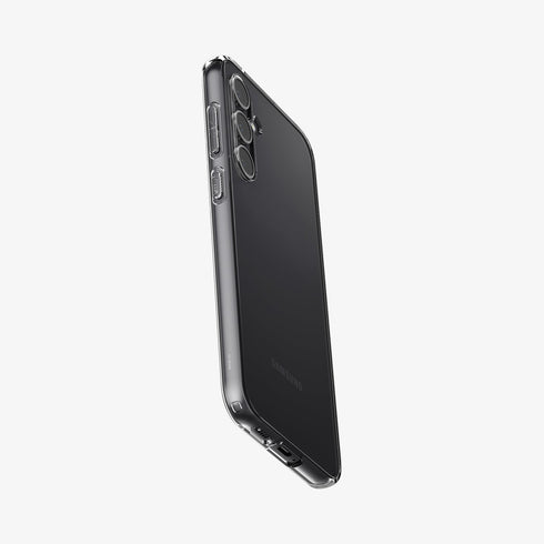 ACS05610 - Galaxy S23 Ultra Case Liquid Crystal in crystal clear showing the back
